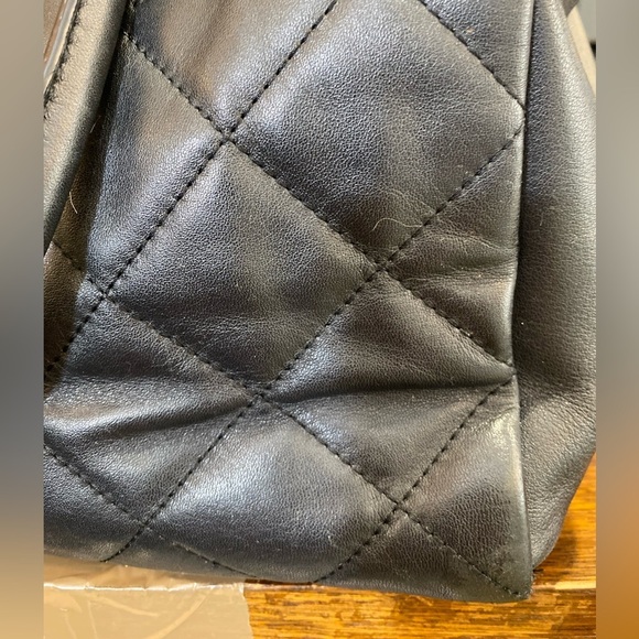 Kate Spade Black Leather Quilted Handbag Crossbody - Picture 14 of 14